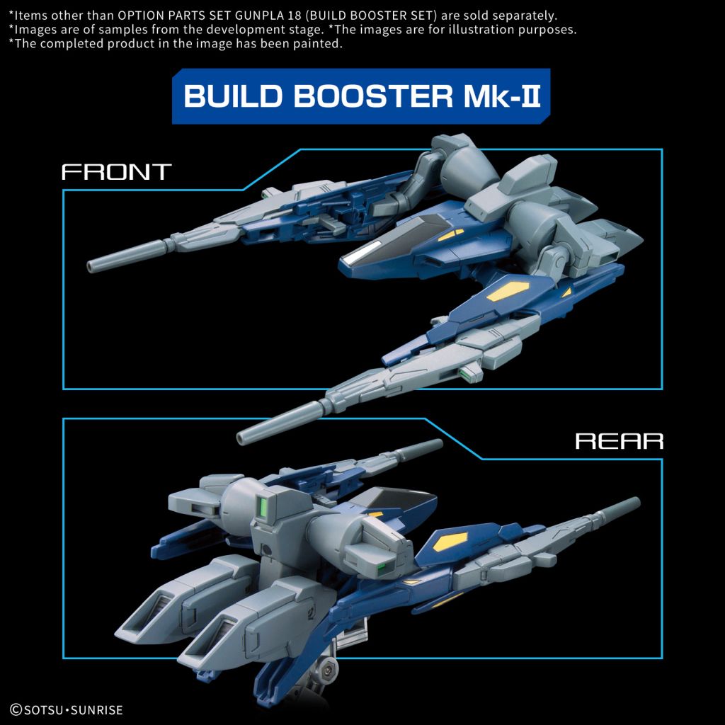 Bandai Option Parts Set Gunpla 18 (Build Booster Set) - image 3