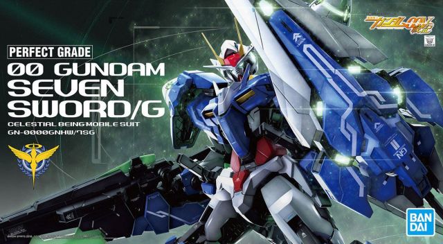Bandai PG 1/60 00 Gundam Seven Sword/G - image 2