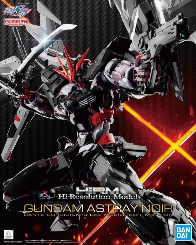 Bandai Hi-Resolution Model 1/100 Gundam Astray Noir - image 5
