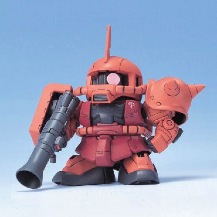 Bandai SD BB Senshi #231 MS-06S Char's Zaku II