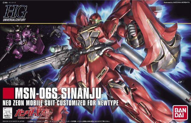 Bandai HGUC 1/144 MSN-06S Sinanju - image 3