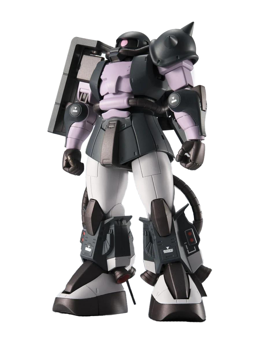 Bandai Robot Spirits MS-06R-1A Zaku II High Mobility Type Black Tri-Stars ver. A.N.I.M.E.