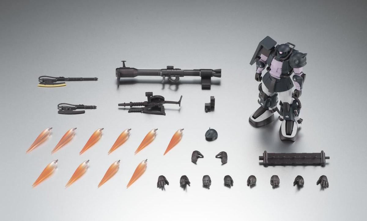 Bandai Robot Spirits MS-06R-1A Zaku II High Mobility Type Black Tri-Stars ver. A.N.I.M.E. - image 5