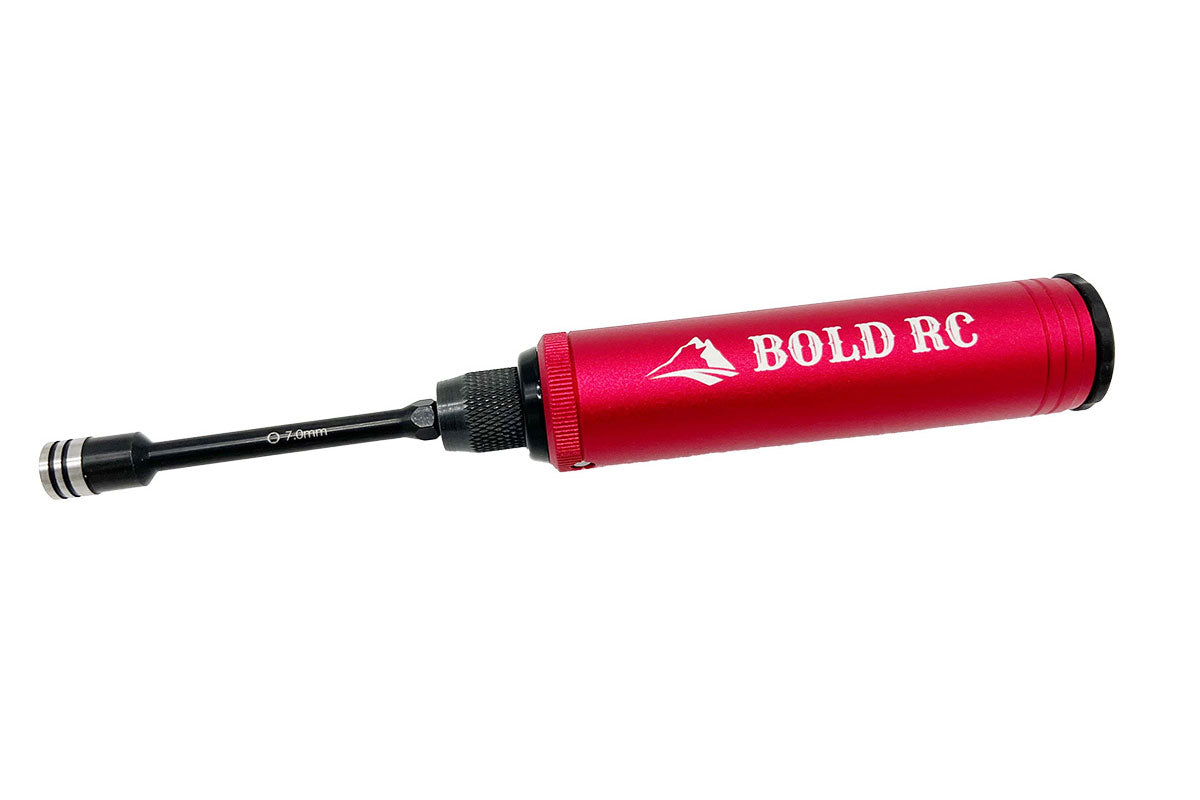 Bold R/C Trail 1/4" Pocket Driver 5 Tip Set & Aluminum Handle 10610