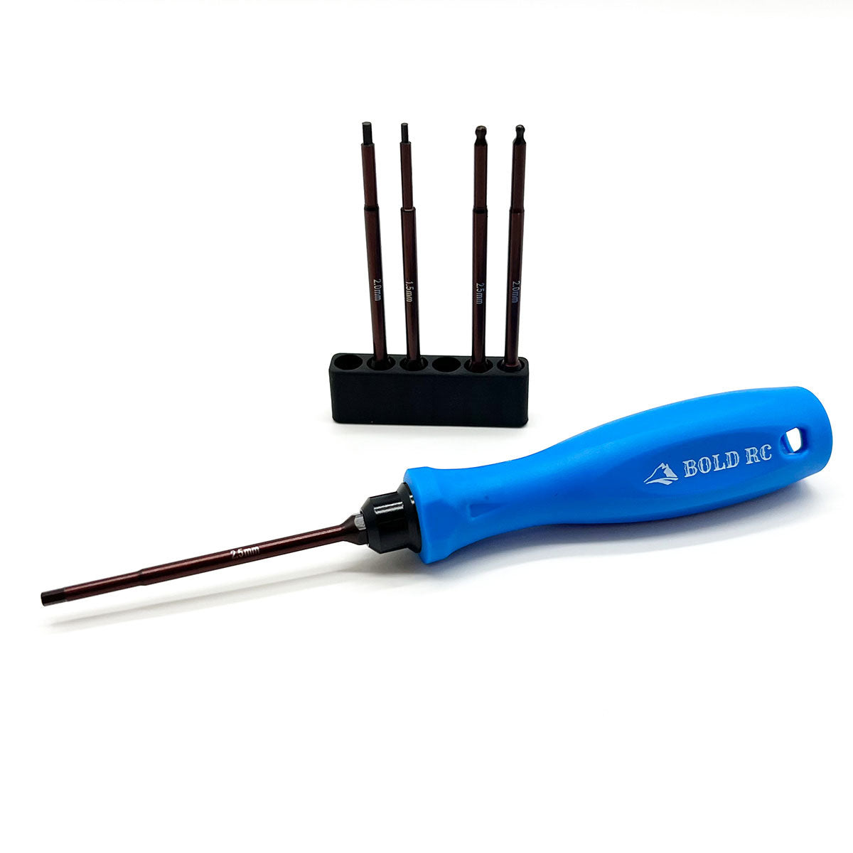 Bold R/C 1/10th Hex Set, 1/4" Quick Drive Hex & Hex Ball Wrench 10640