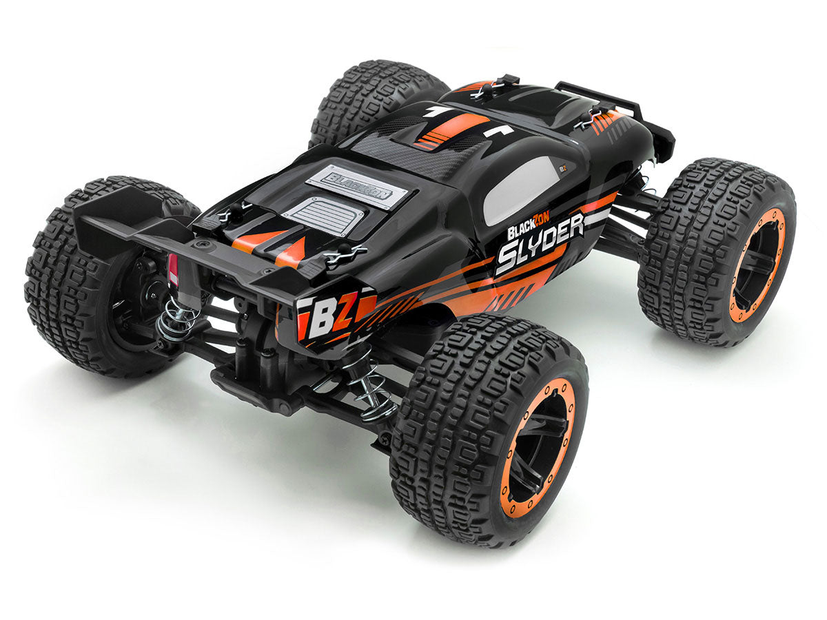 BlackZon Slyder ST 1/16 4WD Electric Stadium Truck - Orange