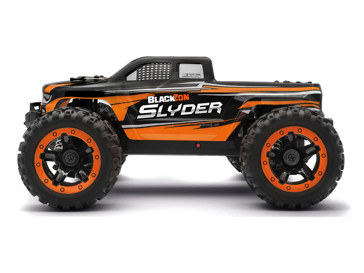 BlackZon Slyder MT 1/16 4WD Electric Monster Truck - Orange