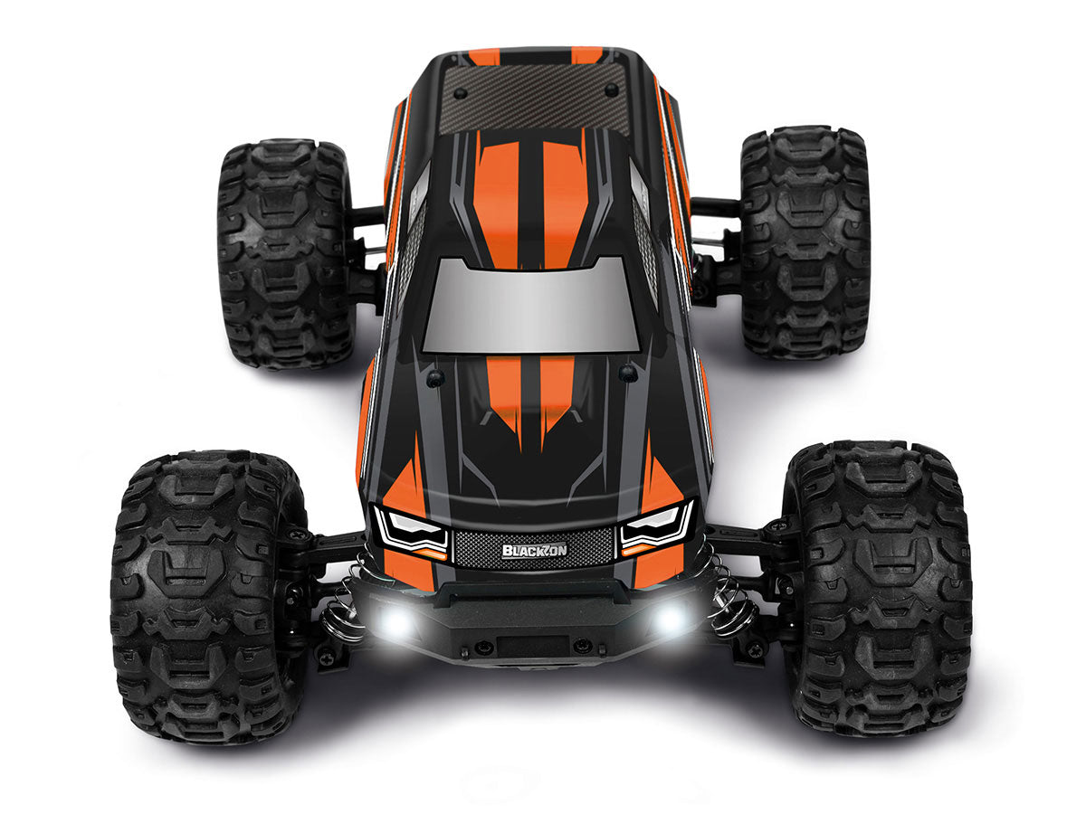 BlackZon Slyder MT 1/16 4WD Electric Monster Truck - Orange