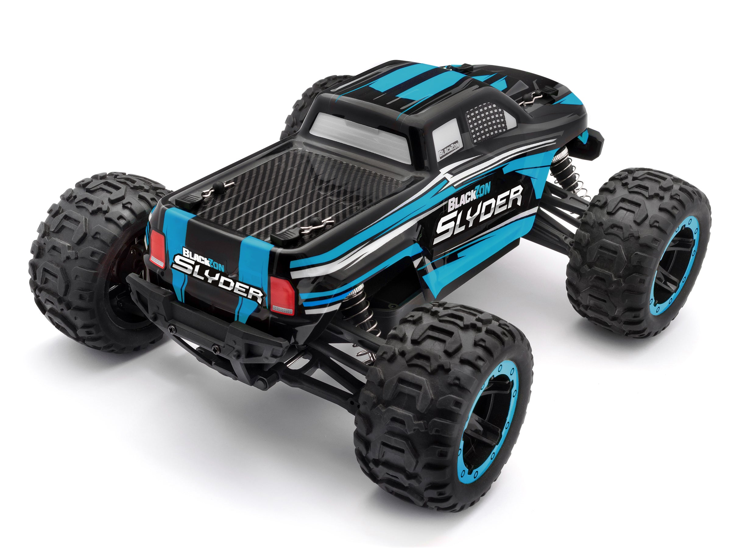 BlackZon Slyder 1/16th RTR 4WD Electric Monster Truck Blue