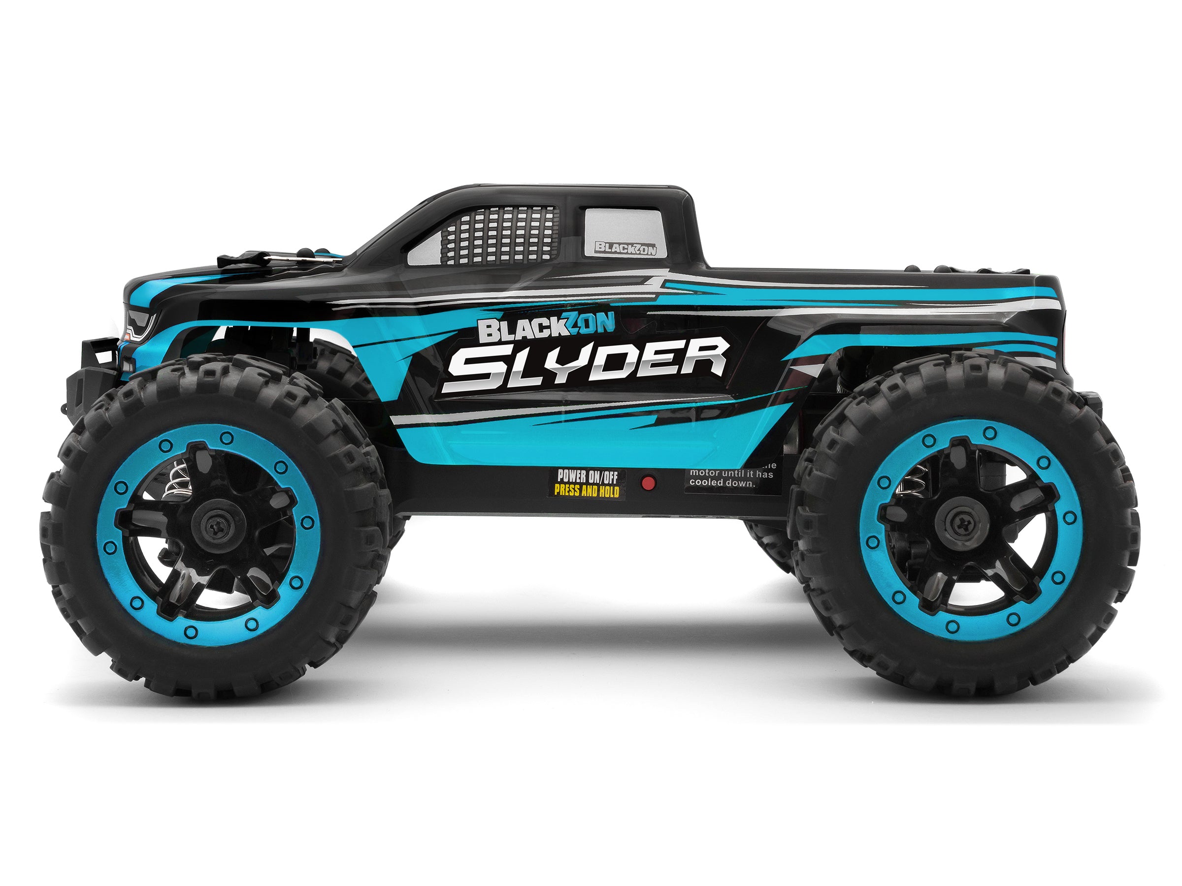 BlackZon Slyder 1/16th RTR 4WD Electric Monster Truck Blue