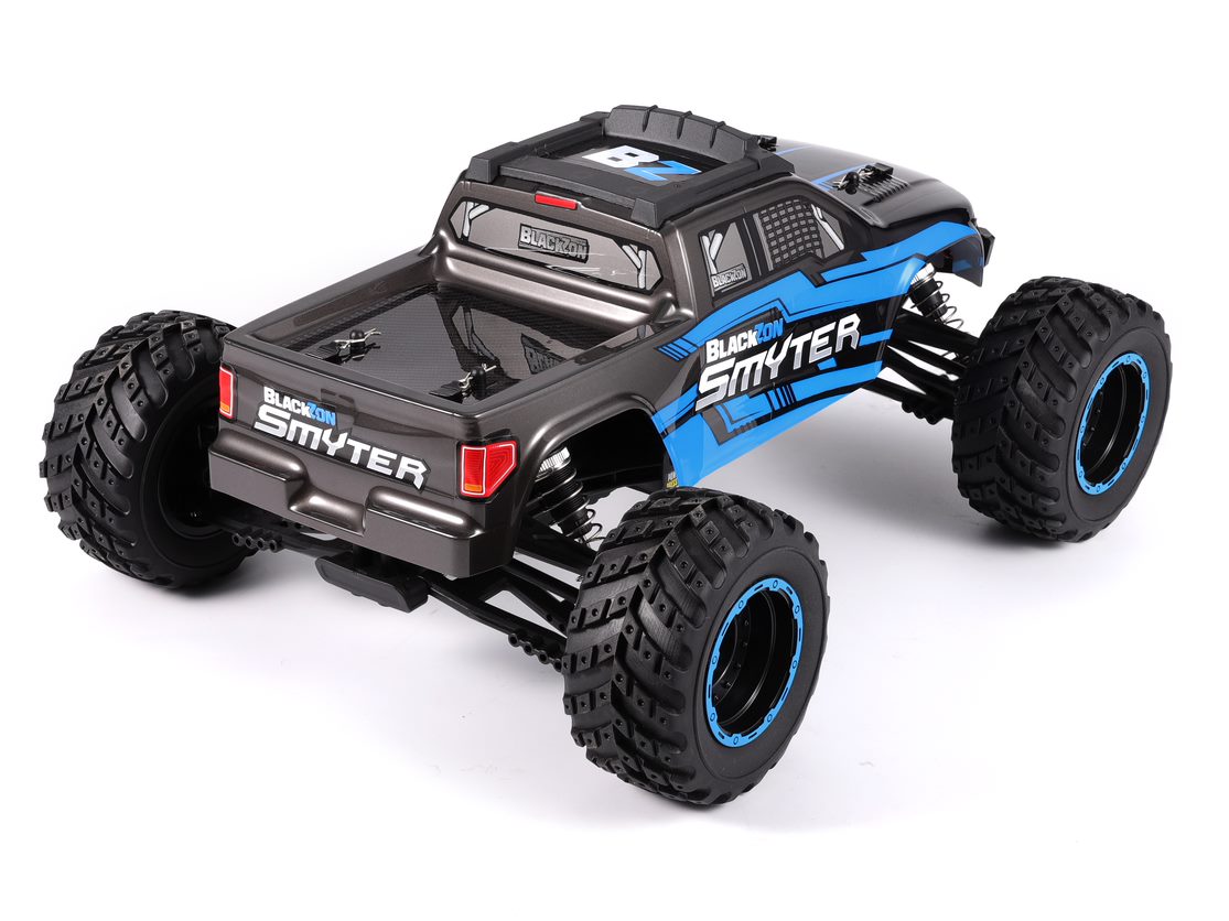 BlackZon Smyter MT 1/12 4WD Electric Monster Truck - Blue