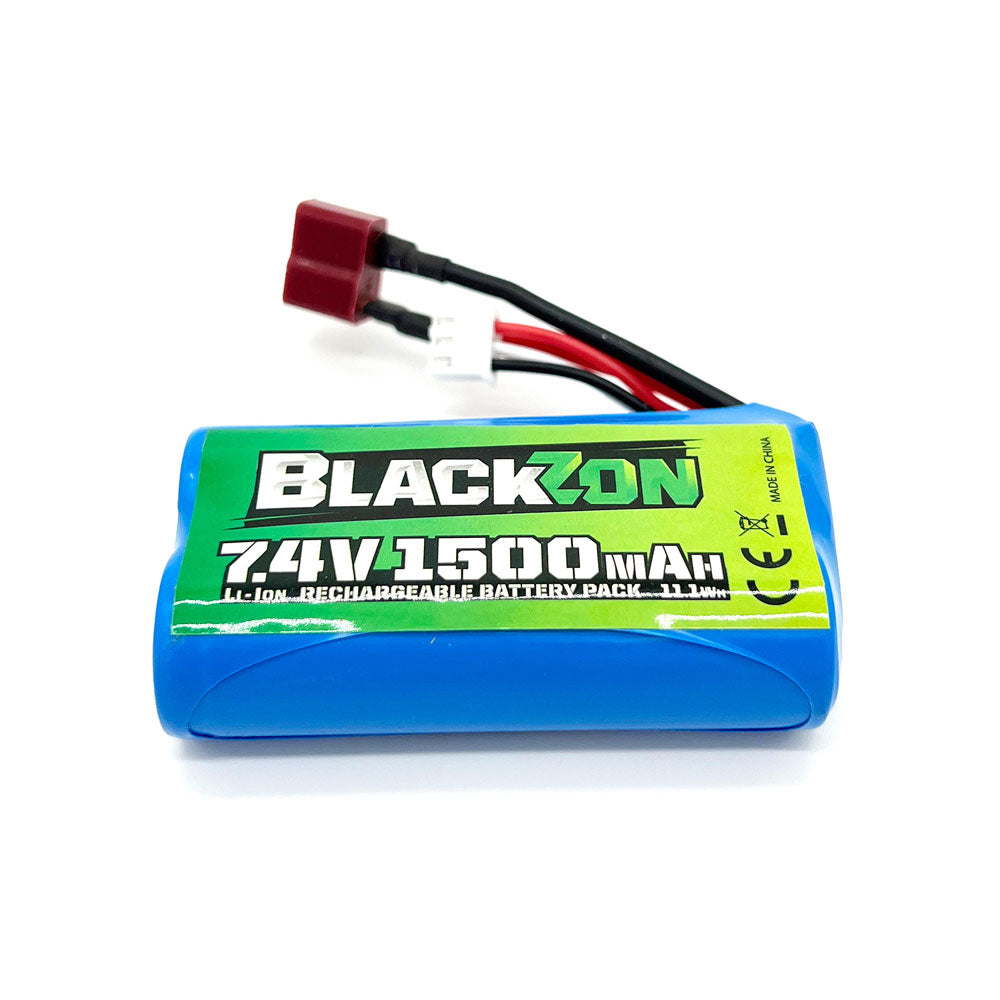 BlackZon Battery Pack (Li-ion 7.4V 1500mAh) w/T-Plug Smyter