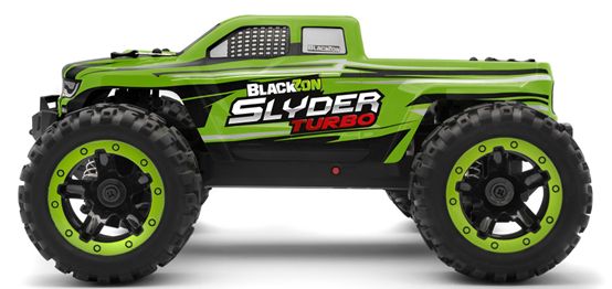 BlackZon Slyder MT Turbo 1/16 4WD RTR 2S Brushless Buggy Green 540200