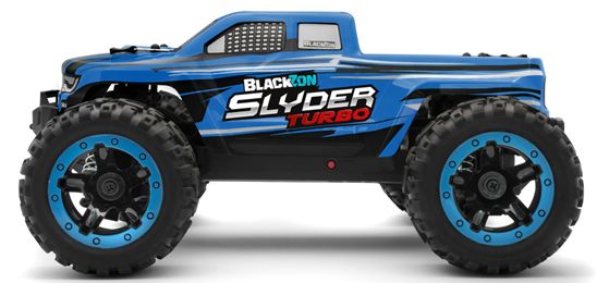 BlackZon Slyder MT Turbo 1/16 4WD RTR 2S Brushless Buggy Blue 540201