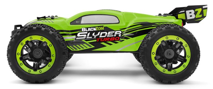 BlackZon Slyder ST Turbo 1/16 4WD RTR 2S Brushless Buggy Green 540202