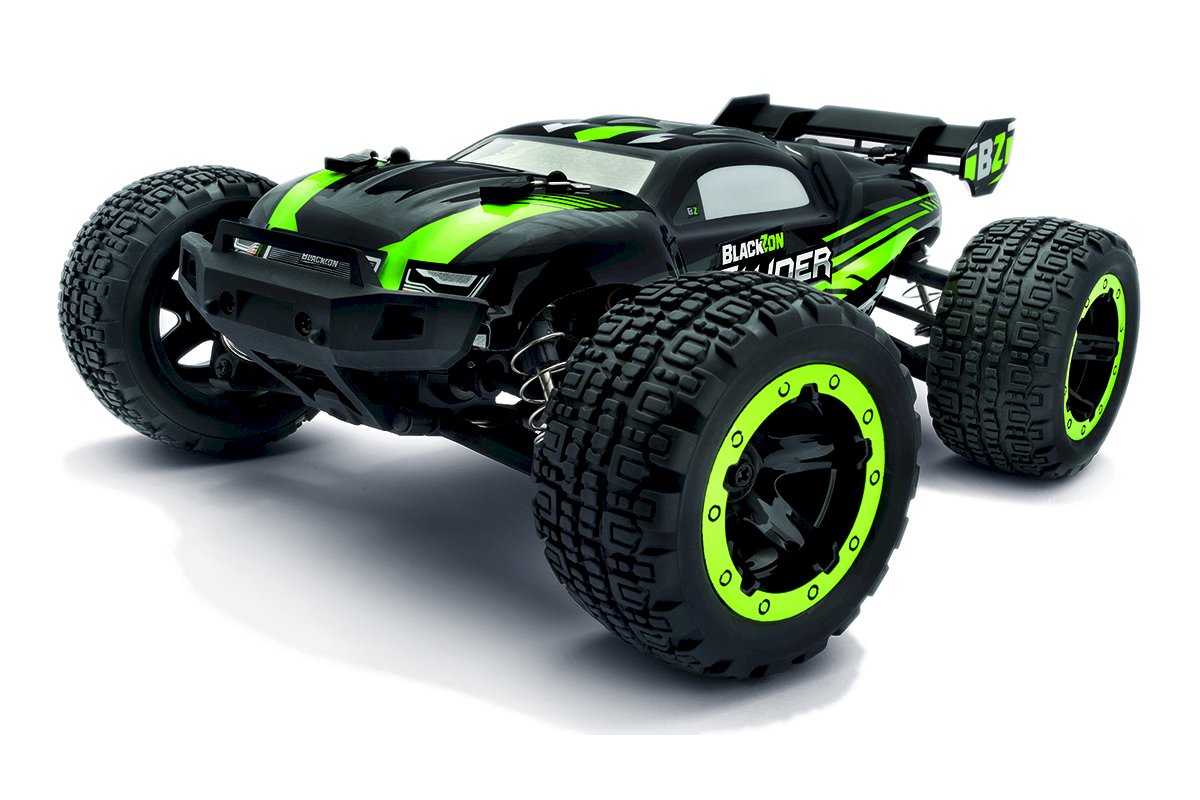 BlackZon Slyder ST Turbo 1/16 4WD RTR 2S Brushless Stadium Truck - Green