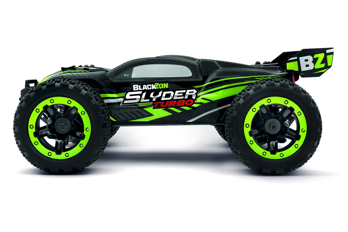 BlackZon Slyder ST Turbo 1/16 4WD RTR 2S Brushless Stadium Truck - Green
