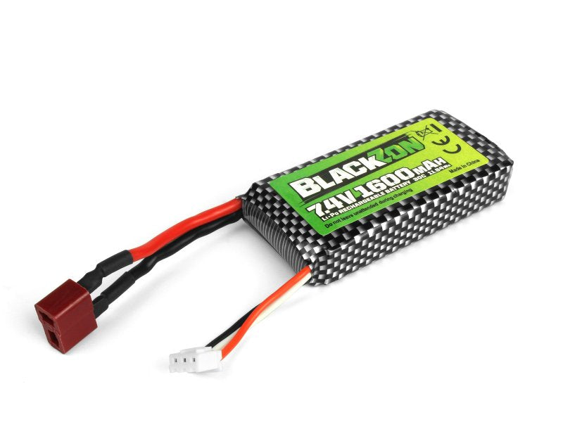 BlackZon Battery Pack (LiPo 7.4V, 1600mAh), w/T-Plug 540247