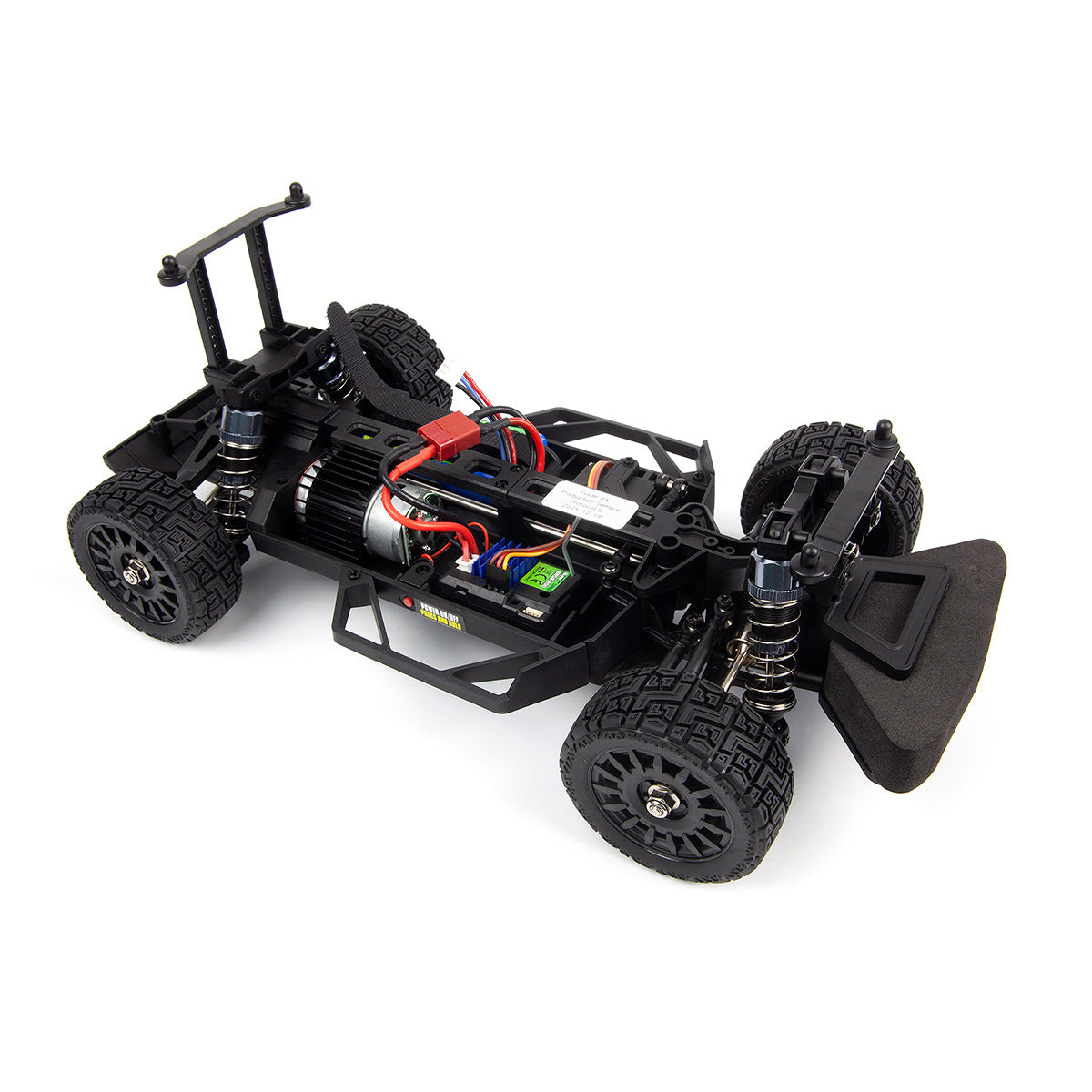 BlackZon Vyper RX 1/16 4WD RTR Rally Car Blue Green - Brushed RC Vehicle