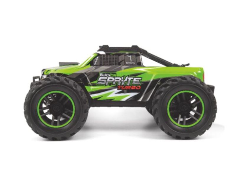 BlackZon Spryte MT Turbo 1/20 4WD Electric Monster Truck (Green) 540289