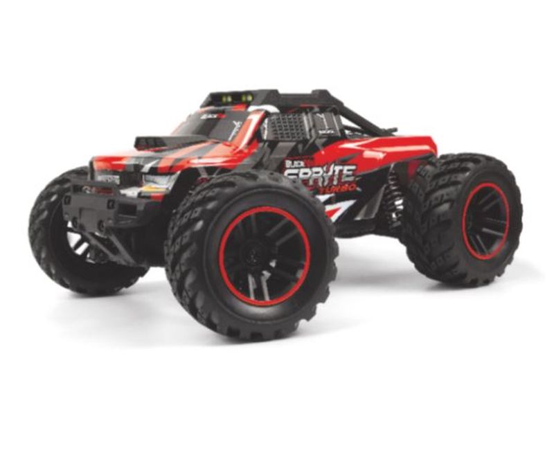 BlackZon Spryte MT Turbo 1/20 4WD Electric Monster Truck (Red) 540290