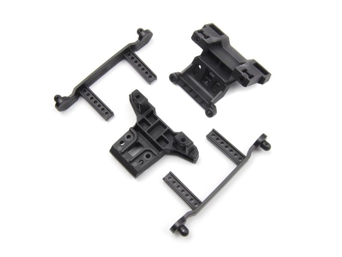 BlackZon Front and Rear Shock Tower Set with Body Posts - OEM Replacement - 540425