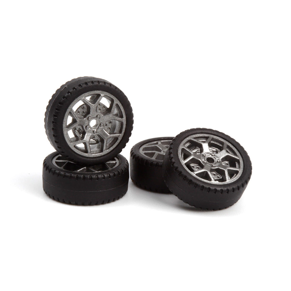 BlackZon Wheel & Tire Set Assembled - Drift (4pcs)