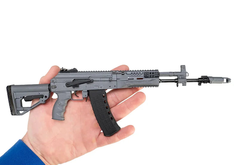 GoatGuns 1/3 Scale Die Cast AK12 Model Grey AK12-GREY