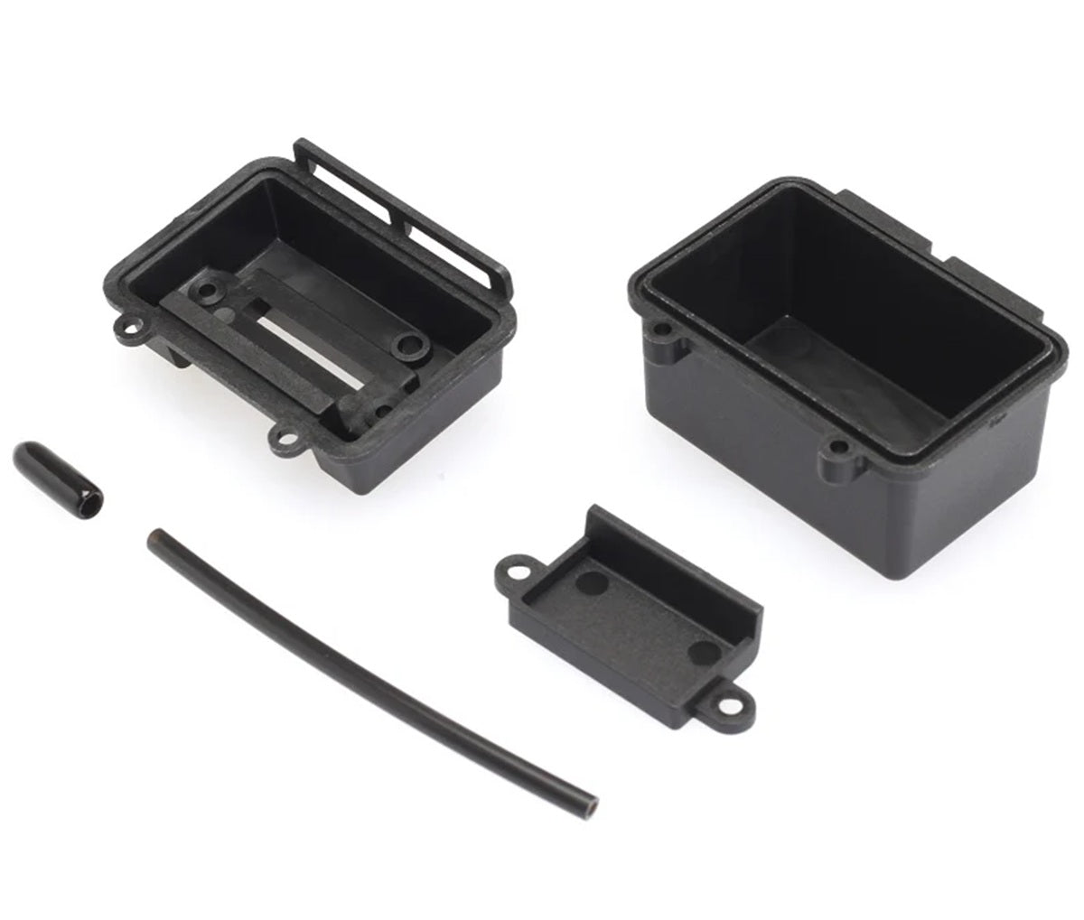 CEN Racing Receiver Box with Antenna Tube & Dust Cap - 1/16 Scale OEM Part C16404