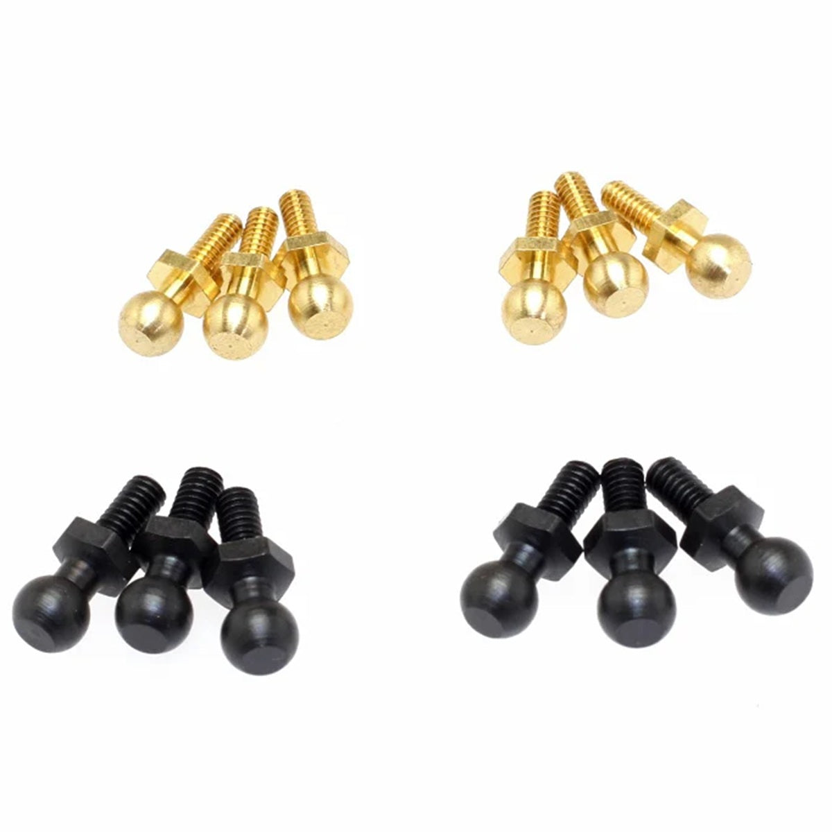 CEN Racing 4.3mm Pivot Ball with M2 & M2.5 Hardware (6pc) - 1/16 Scale OEM C16760