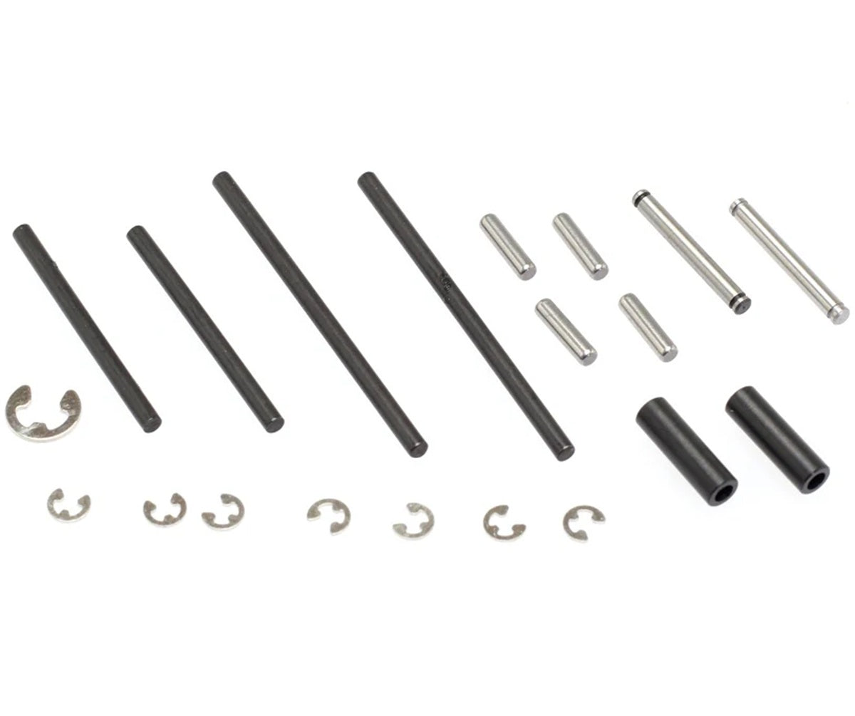 CEN Racing Pins, Tubes & E-Clips Hardware Set - 1/16 Scale OEM Part C16763