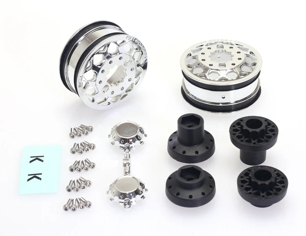 CEN Racing KG1 Forged KD006 Blitz Dually Wheel Chrome 30mm – Sicario Replacement