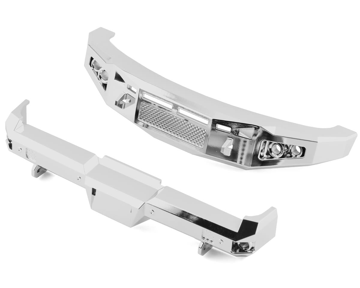 CEN Racing KAOS Silver Chrome Bumper Set (F/R F250 / F450)