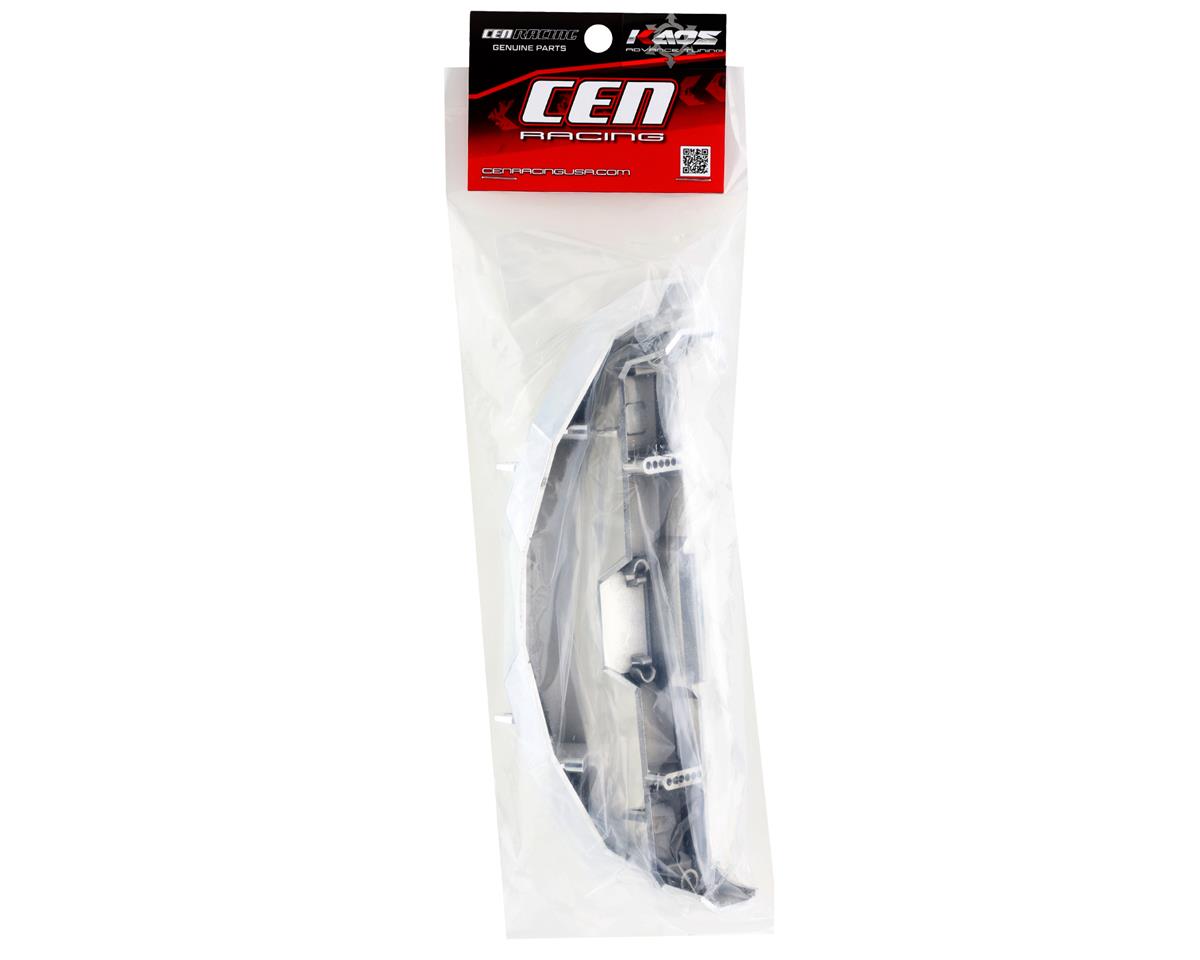 CEN Racing KAOS Silver Chrome Bumper Set (F/R F250 / F450)