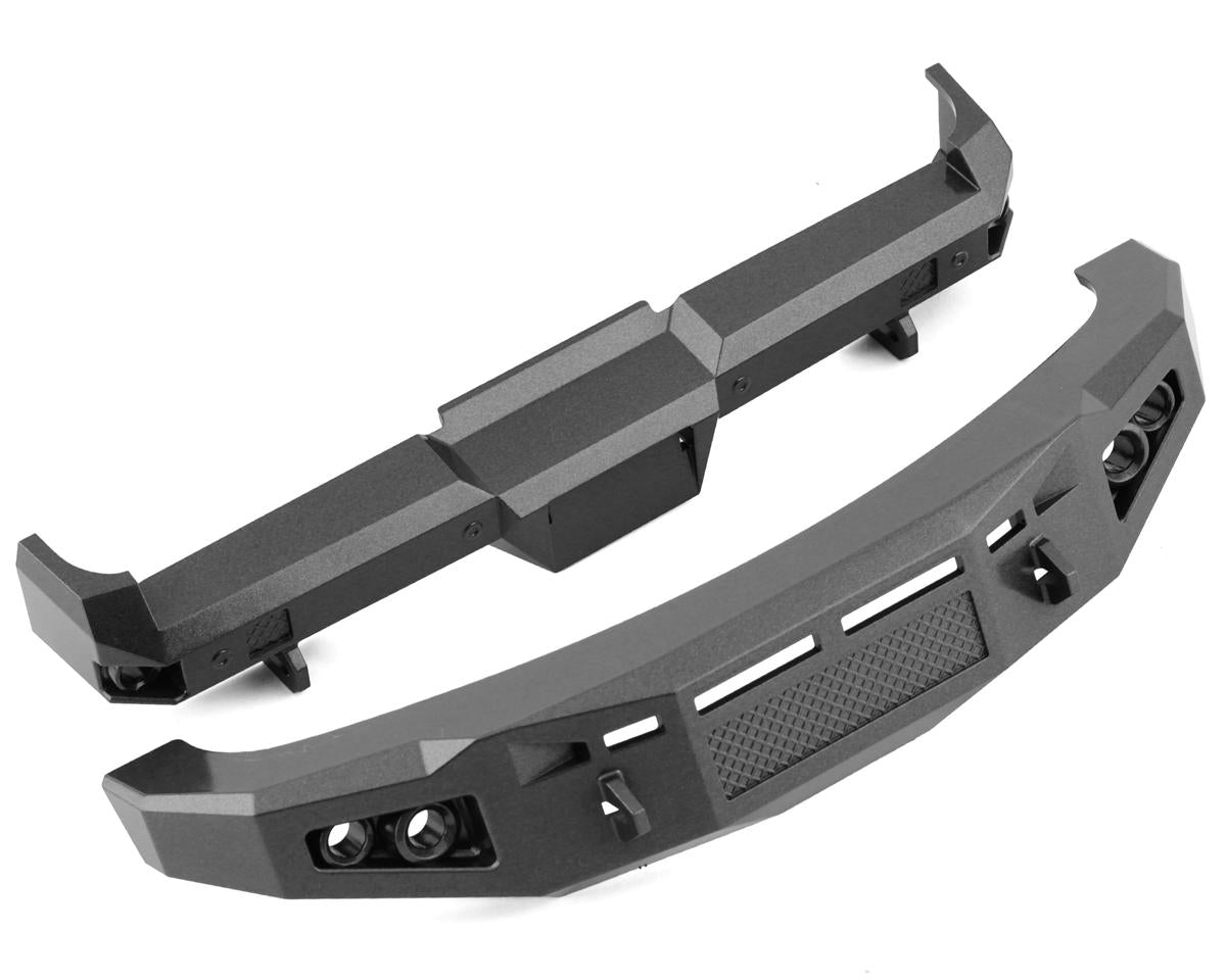 CEN Racing Grey Titanium Bumper Set. (F/R F250 / F450)