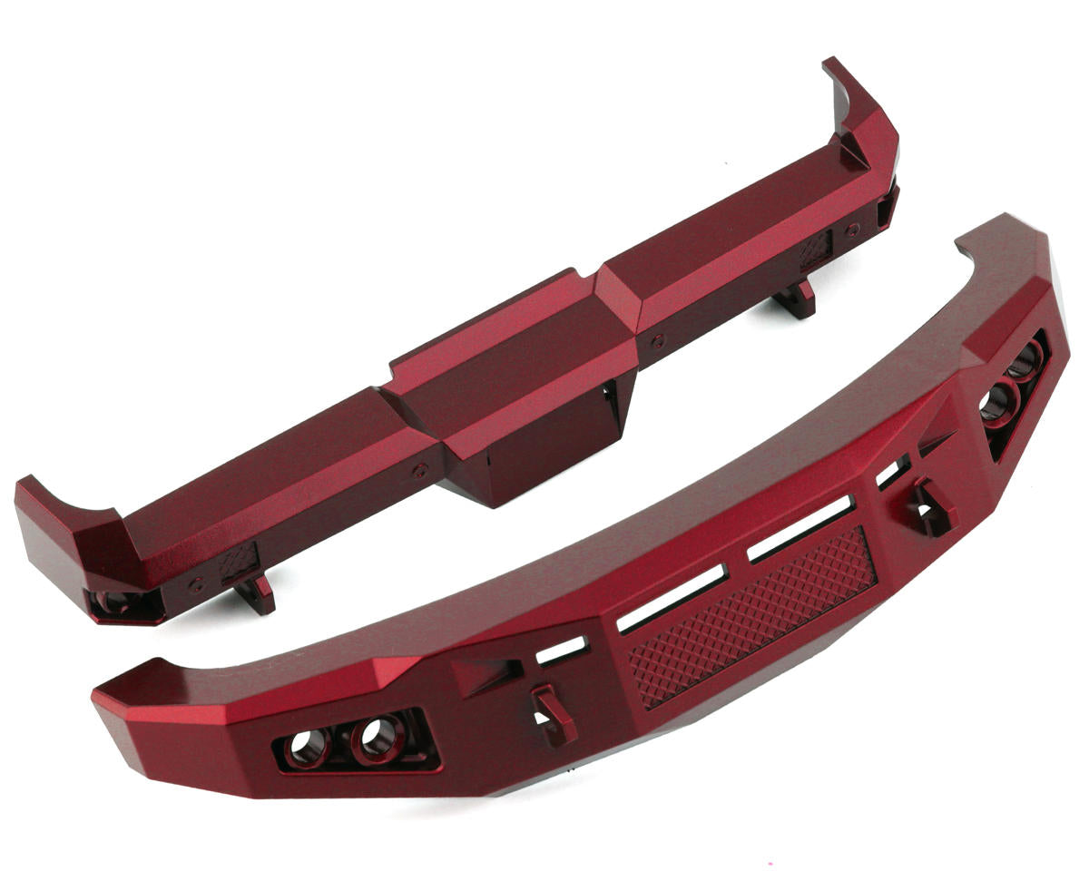 CEN Racing RED Candy Apple Bumper Set. (F/R F250 / F450)