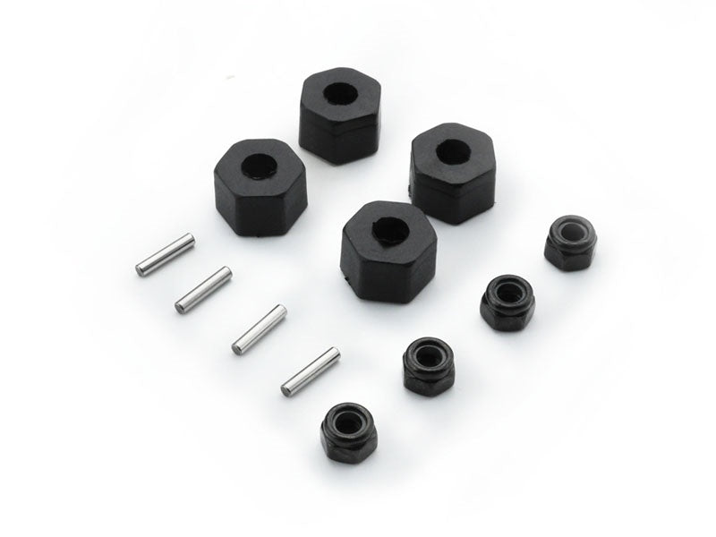 Carisma Wheel Hex Set (4): SCA - 1E RC Replacement Part