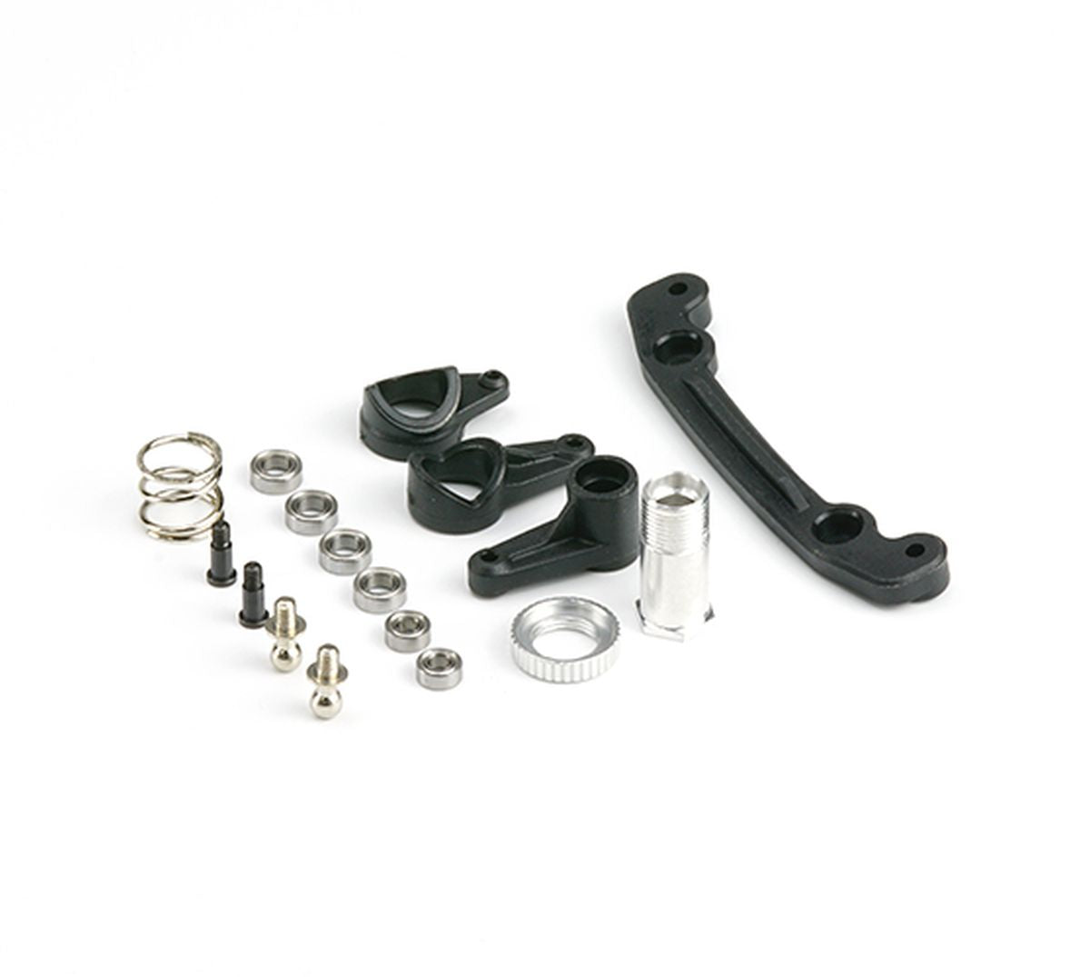 Carisma Mini 4XS Complete Steering Module - 1/14 Scale Assembly