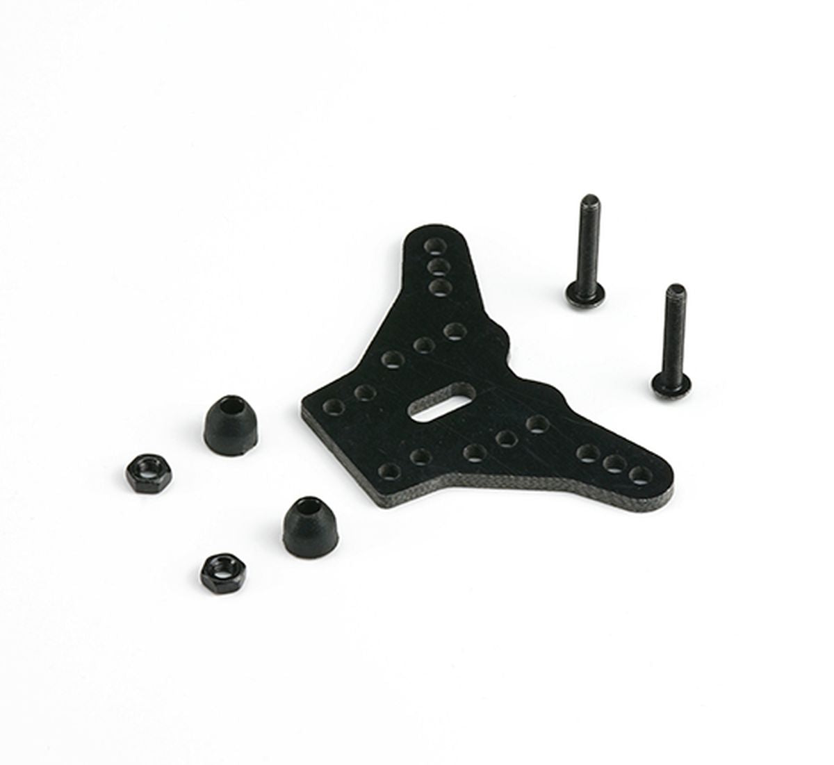 Carisma Mini 4XS Rear Shock Tower Set - 1/14 Scale Replacement Part