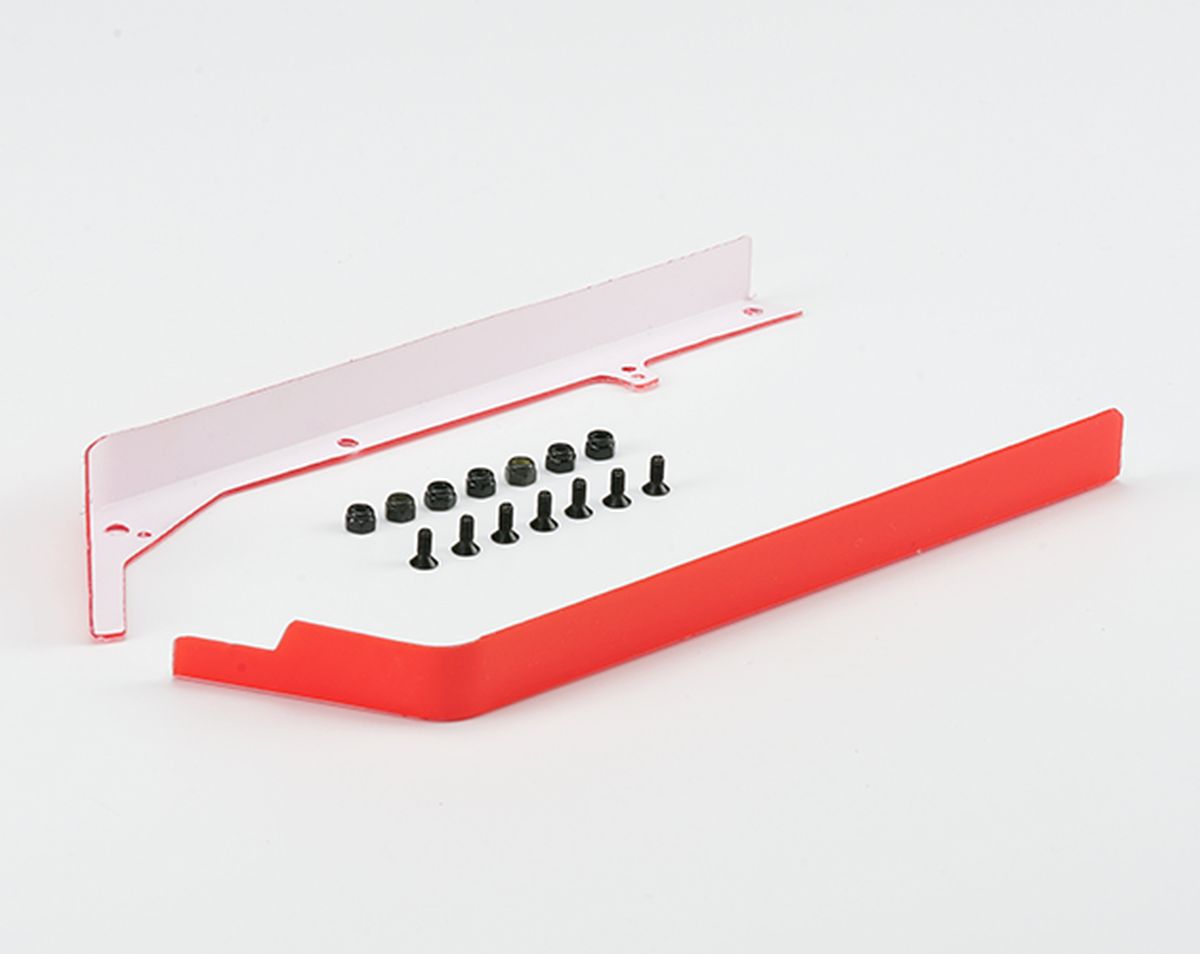 Carisma Mini 4XS Side Guard Red - 1/14 Scale Chassis Protection