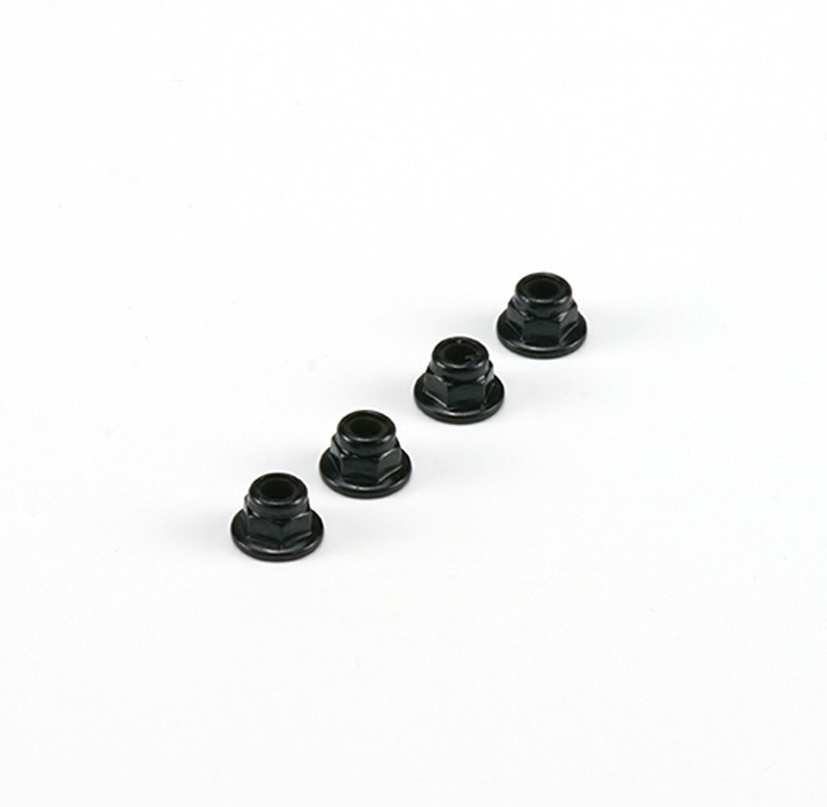 Carisma Mini 4XS Flanged Wheel Lock Nut Set - 1/14 Scale Hardware