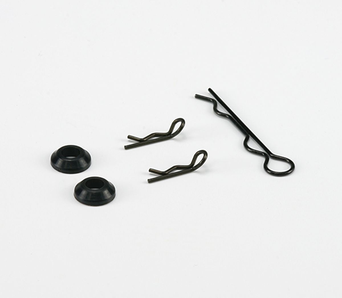 Carisma Mini 4XS Rear Wing Hold Down with Clips - 1/14 Scale Hardware