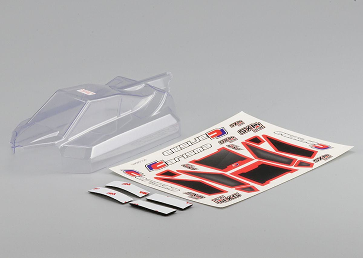 Carisma Mini 4XS Clear Body Set - 1/14 Scale Polycarbonate Shell