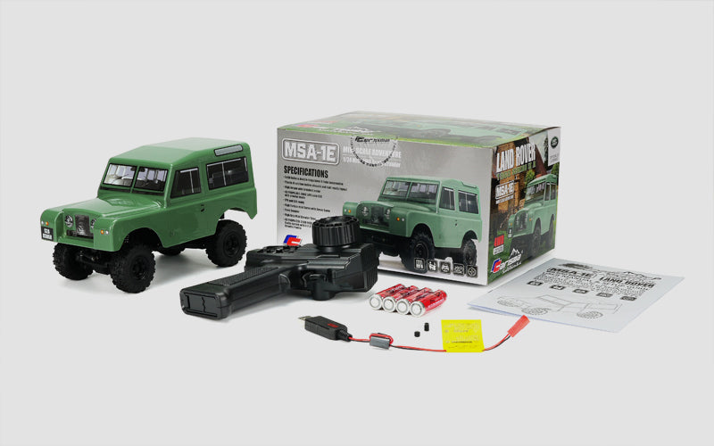 Carisma 1/24 Scale 4WD MSA-1E 1968 Land Rover D Series II A Mini Crawler RTR