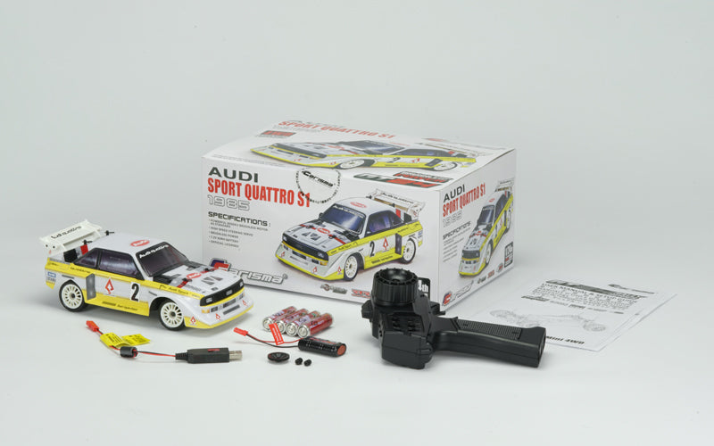 Carisma GT24 Micro 4WD Brushless RTR 1985 Audi Sport Quattro S1 Body 88468