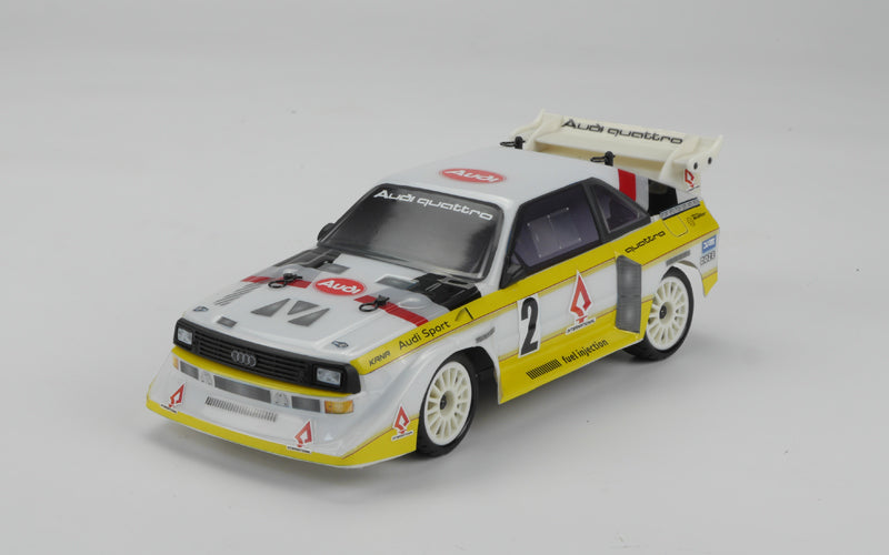 Carisma GT24 Micro 4WD Brushless RTR 1985 Audi Sport Quattro S1 Body 88468