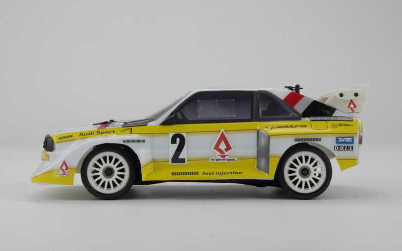 Carisma GT24 Micro 4WD Brushless RTR 1985 Audi Sport Quattro S1 Body 88468