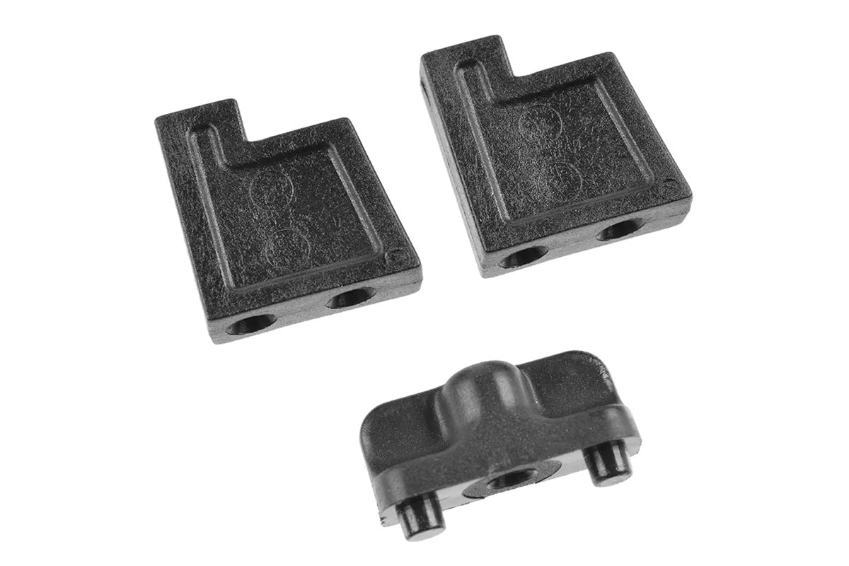 Corally Chassis Servo Post & Battery Stopper Set | RC Hardware (3-Piece)