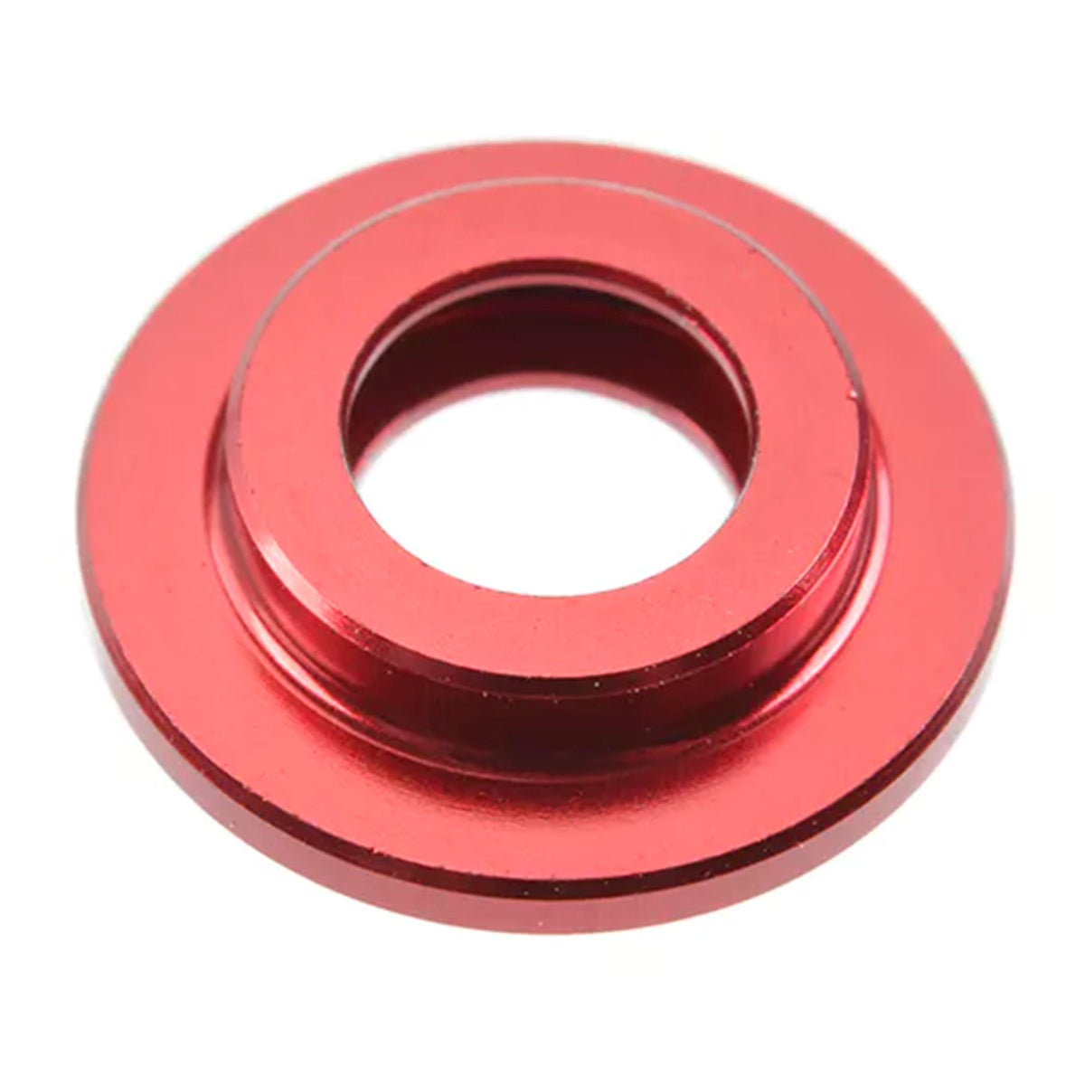Corally Aluminum Rear Damper Ring | Red Anodized RC Pan Car