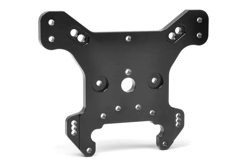 Corally Shock Tower - Front - 5mm - Aluminum - Black - 1pc | RC Upgrade Part